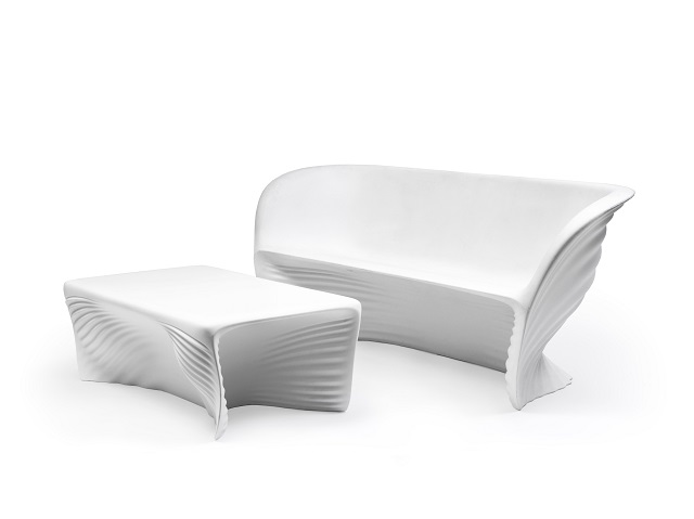 Rental store for BIOPHILIA SOFA WHITE WITH CUSHION in Miami FL