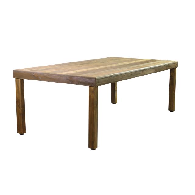 KIT TABLE 42 INCH X96 INCH X30 INCH H WOOD FARM TABLE Rentals Miami FL