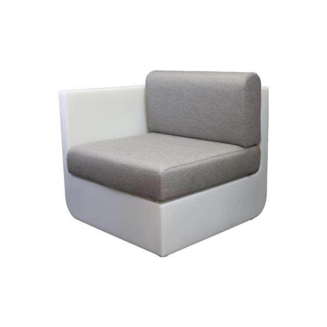 Rental store for ULM CHAIR RIGHT-RGBW LED W TAUPE CUSH in Miami FL