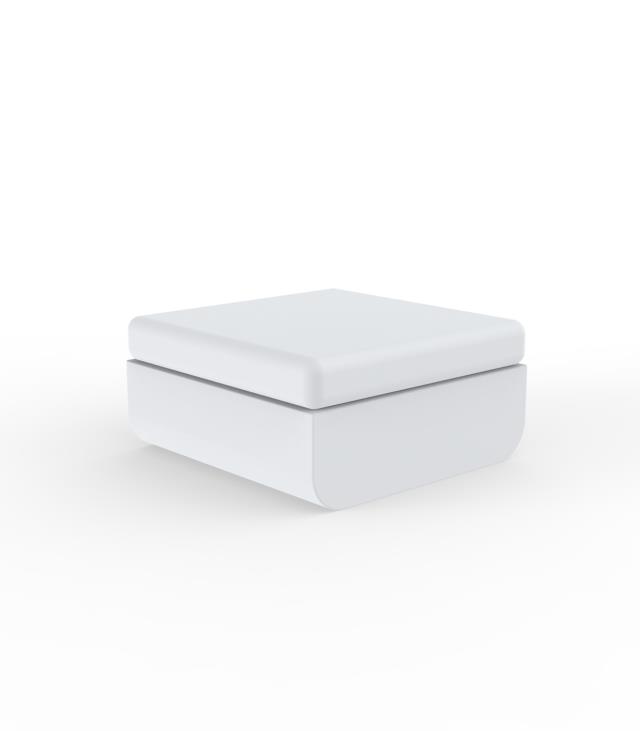 Rental store for ULM OTTOMAN-RGBW LED BATT W TAUPE CUSH in Miami FL