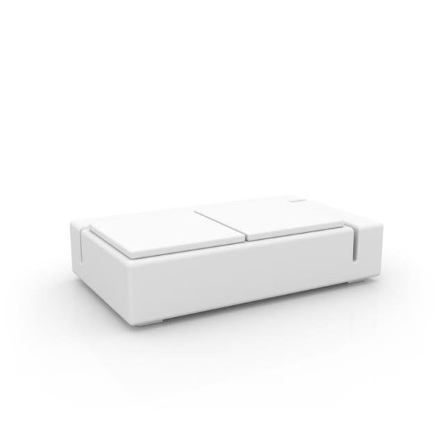 Rental store for KES-60X36 SOFA LEFT-WHITE WHITE SEAT in Miami FL