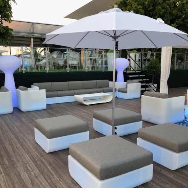 Rental store for ULM-RGBW LED W TAUPE CUSHIONS in Miami FL